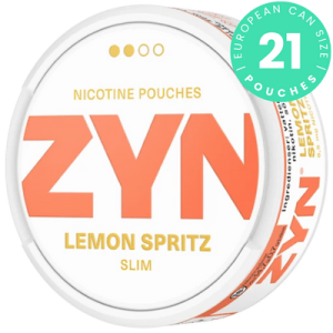 ZYN Lemon Spritz Slim can